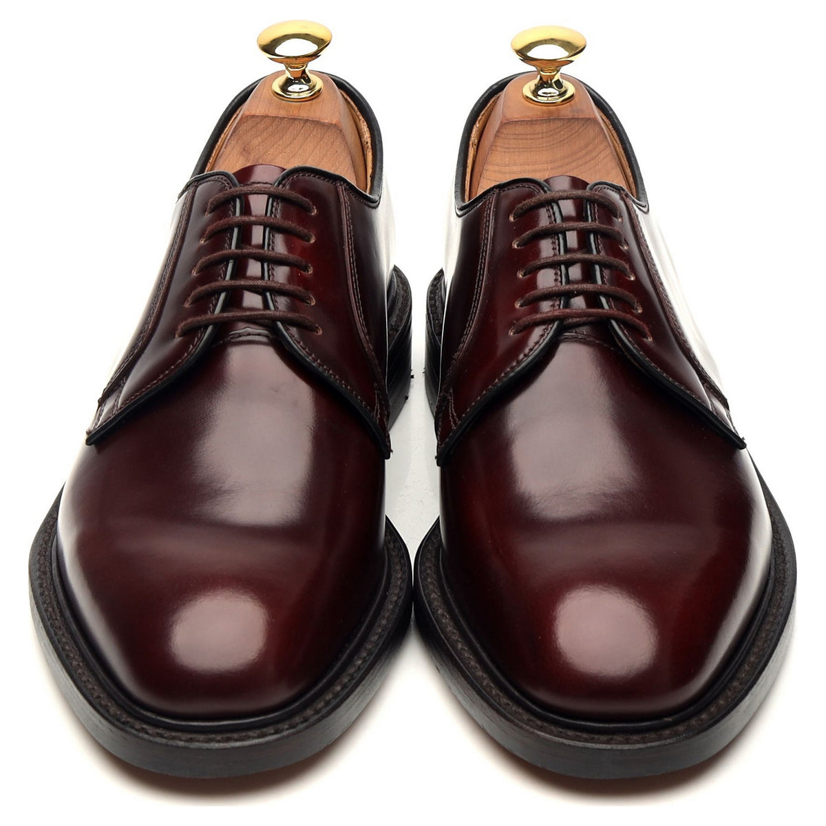 &#39;771&#39; Burgundy Leather Derby UK 6 F