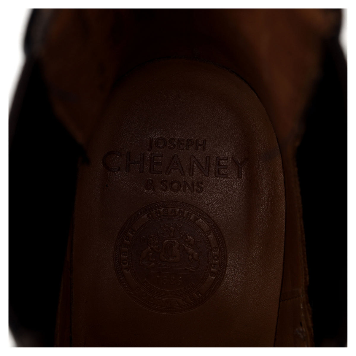 &#39;Godfrey&#39; Black Leather Chelsea Boots UK 9 F