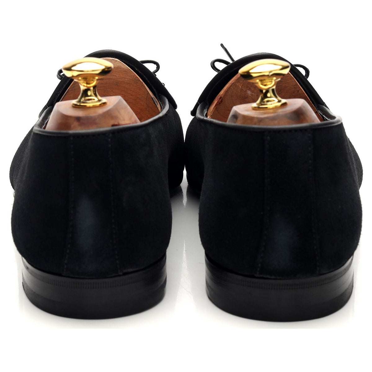 &#39;5424&#39; Black Suede Loafers UK 11 EU 45