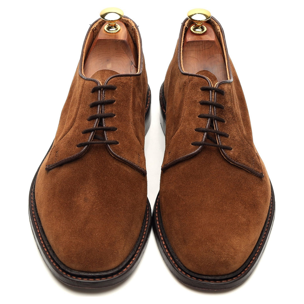 &#39;Robert&#39; Snuff Brown Suede Derby UK 9
