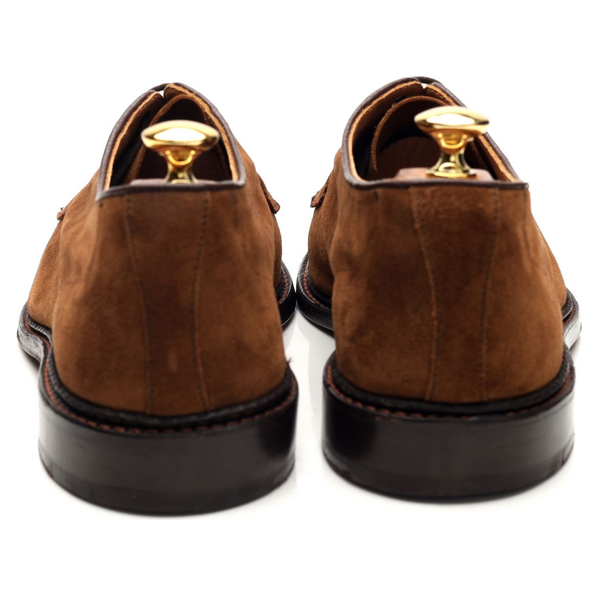 &#39;Robert&#39; Snuff Brown Suede Derby UK 9