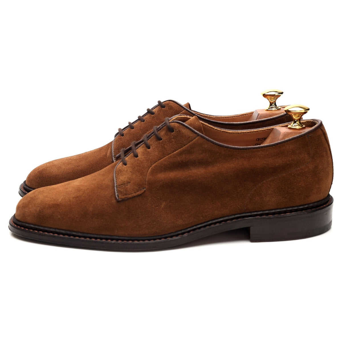 &#39;Robert&#39; Snuff Brown Suede Derby UK 9