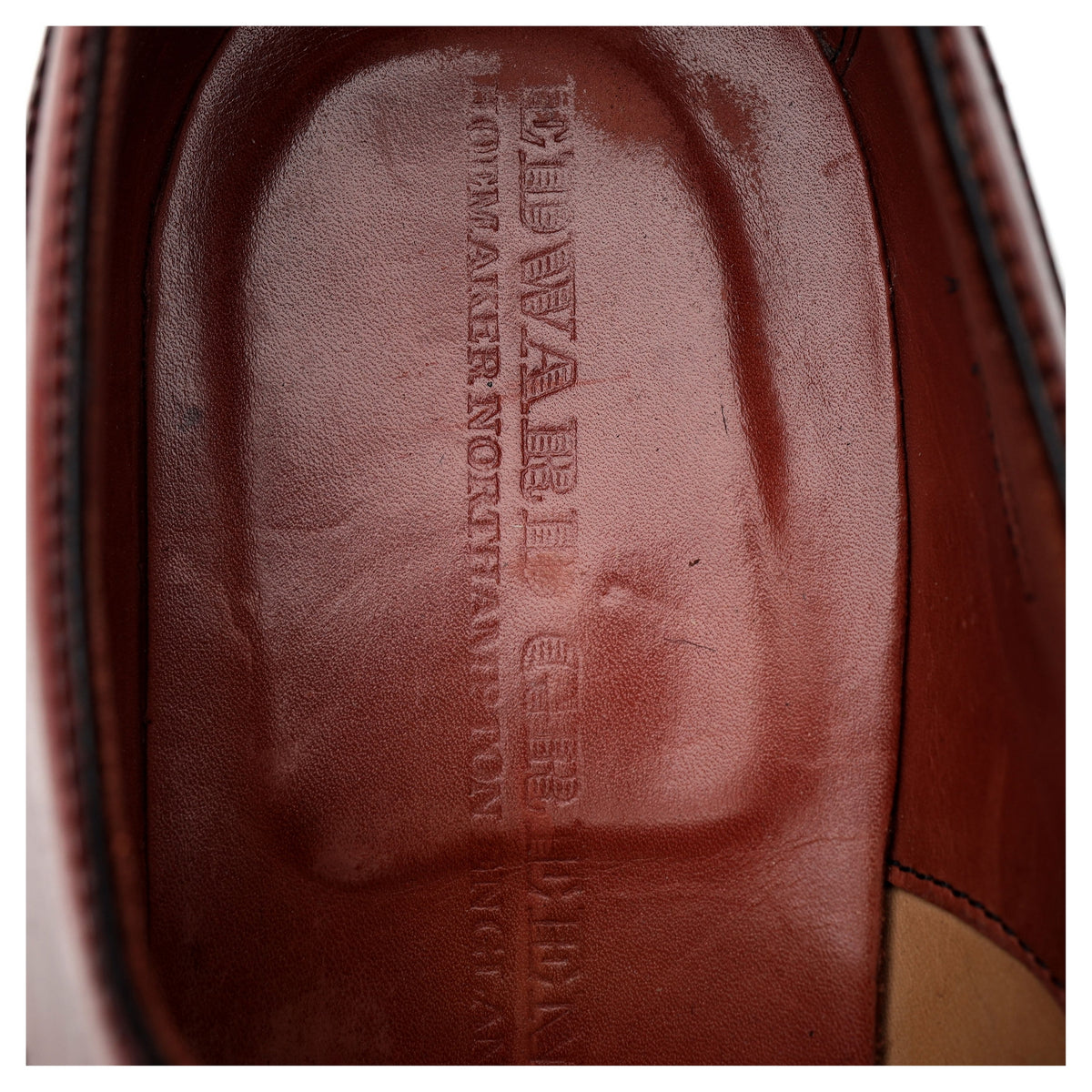 &#39;Beaulieu&#39; Burgundy Leather Oxford Austerity Brogue UK 8.5 E