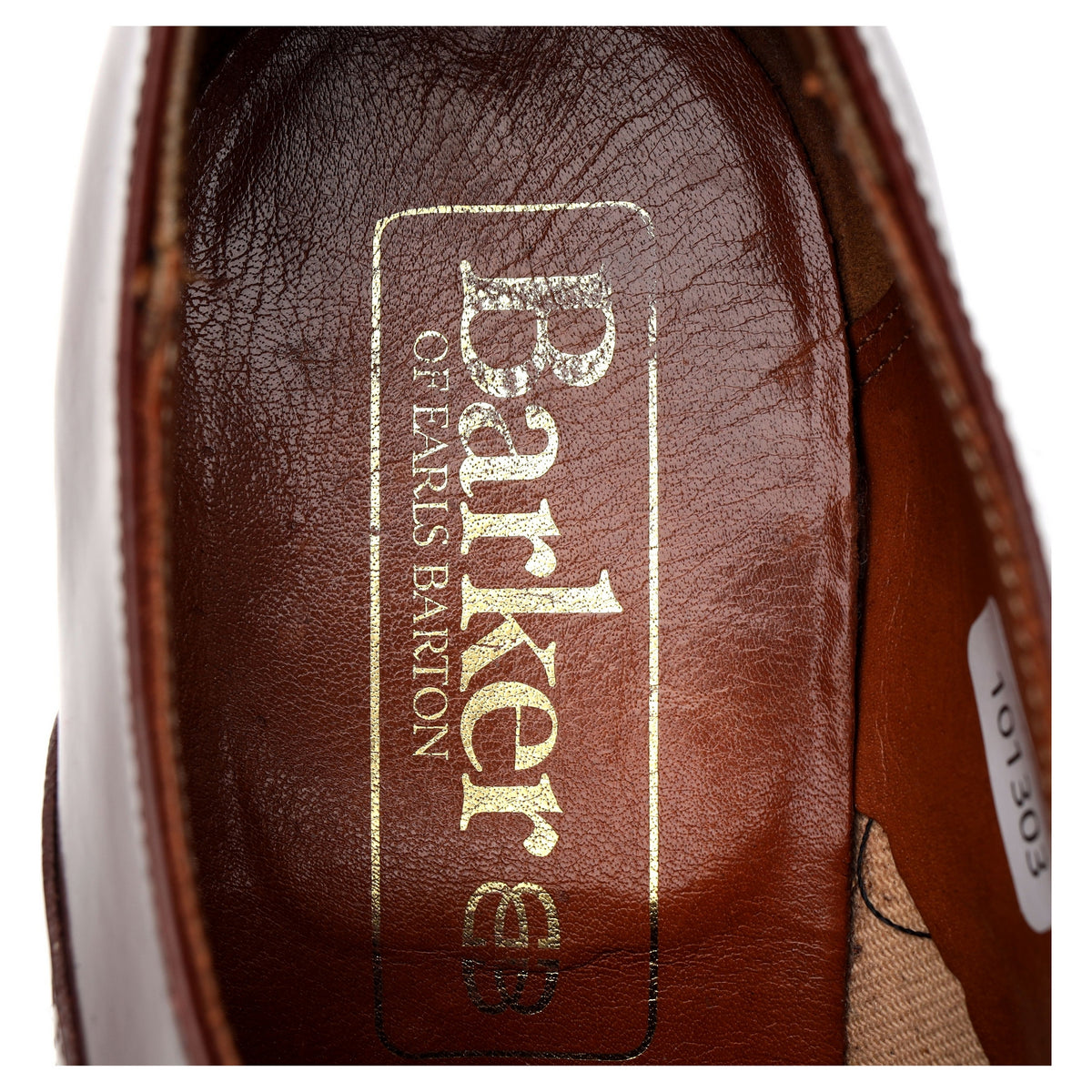 Vintage &#39;566406&#39; Brown Leather Derby Brogues UK 7.5 F