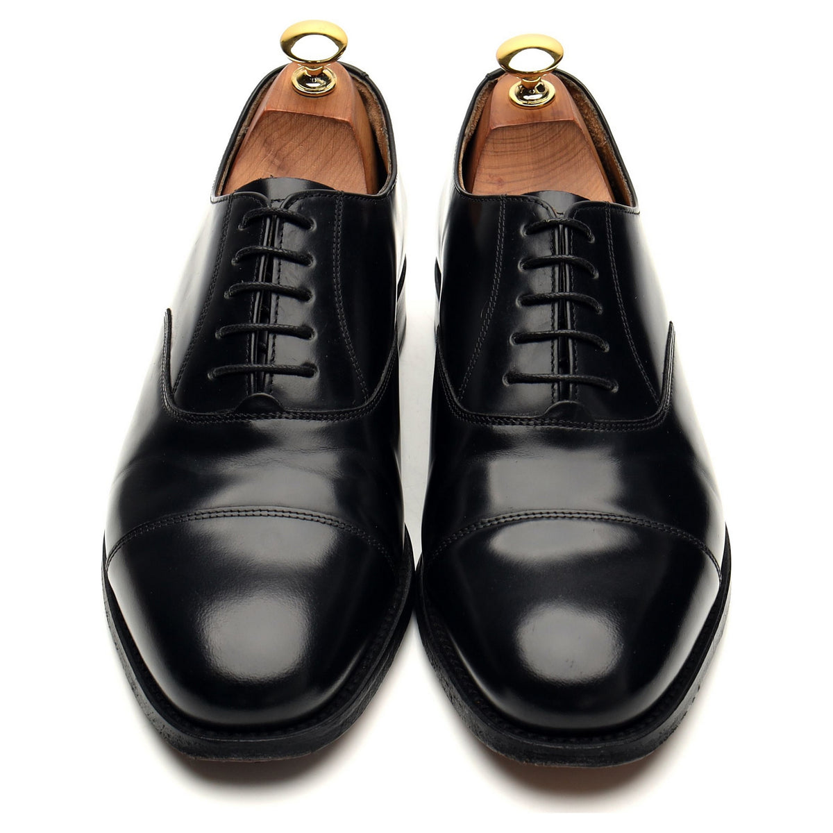 &#39;Arnold&#39; Black Leather Oxford UK 7 G