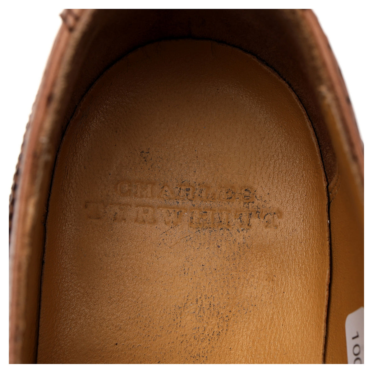 Charles Tyrwhitt Brown Leather Oxford Brogues UK 8