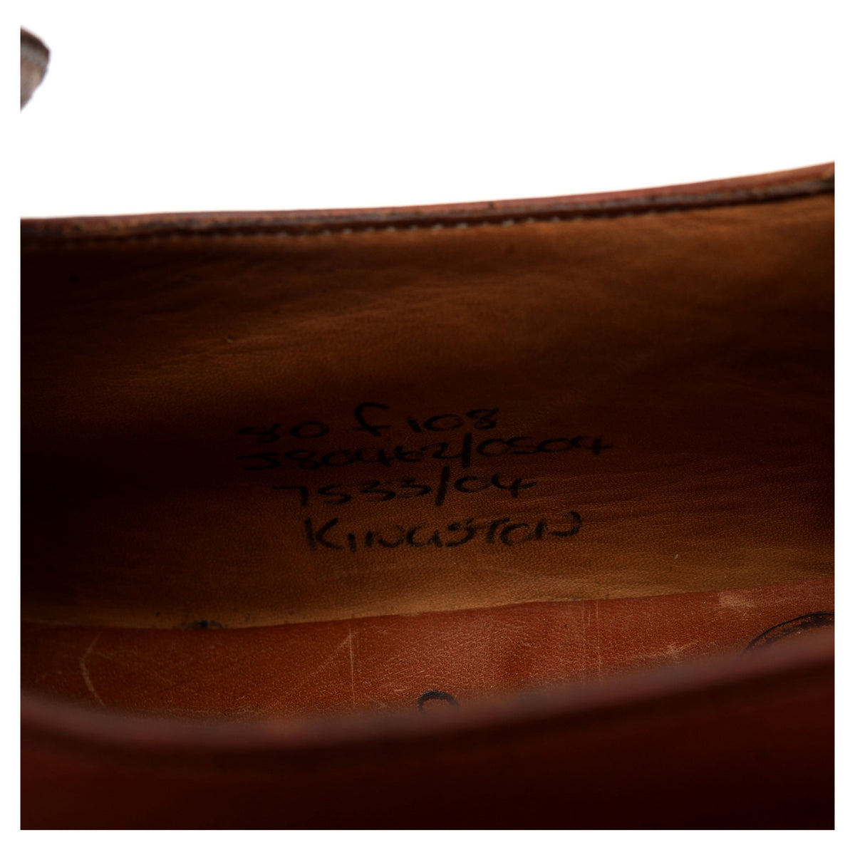 &#39;Kingston&#39; Tan Brown Leather Tassel Loafers UK 8 F
