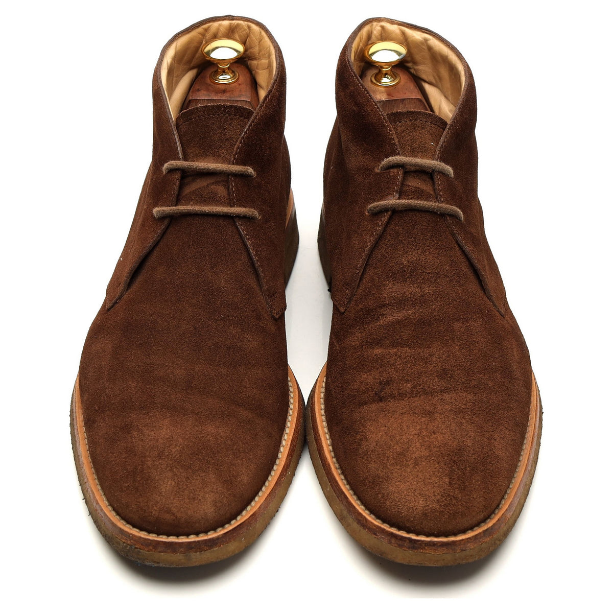 Brown Suede Chukka Boots UK 11