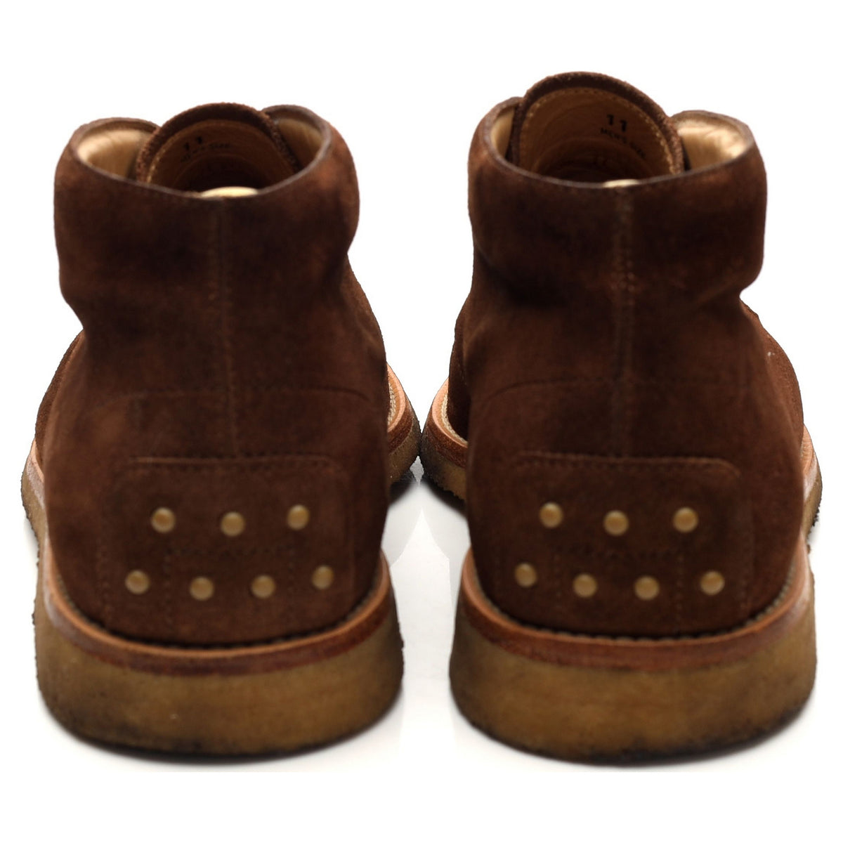 Brown Suede Chukka Boots UK 11