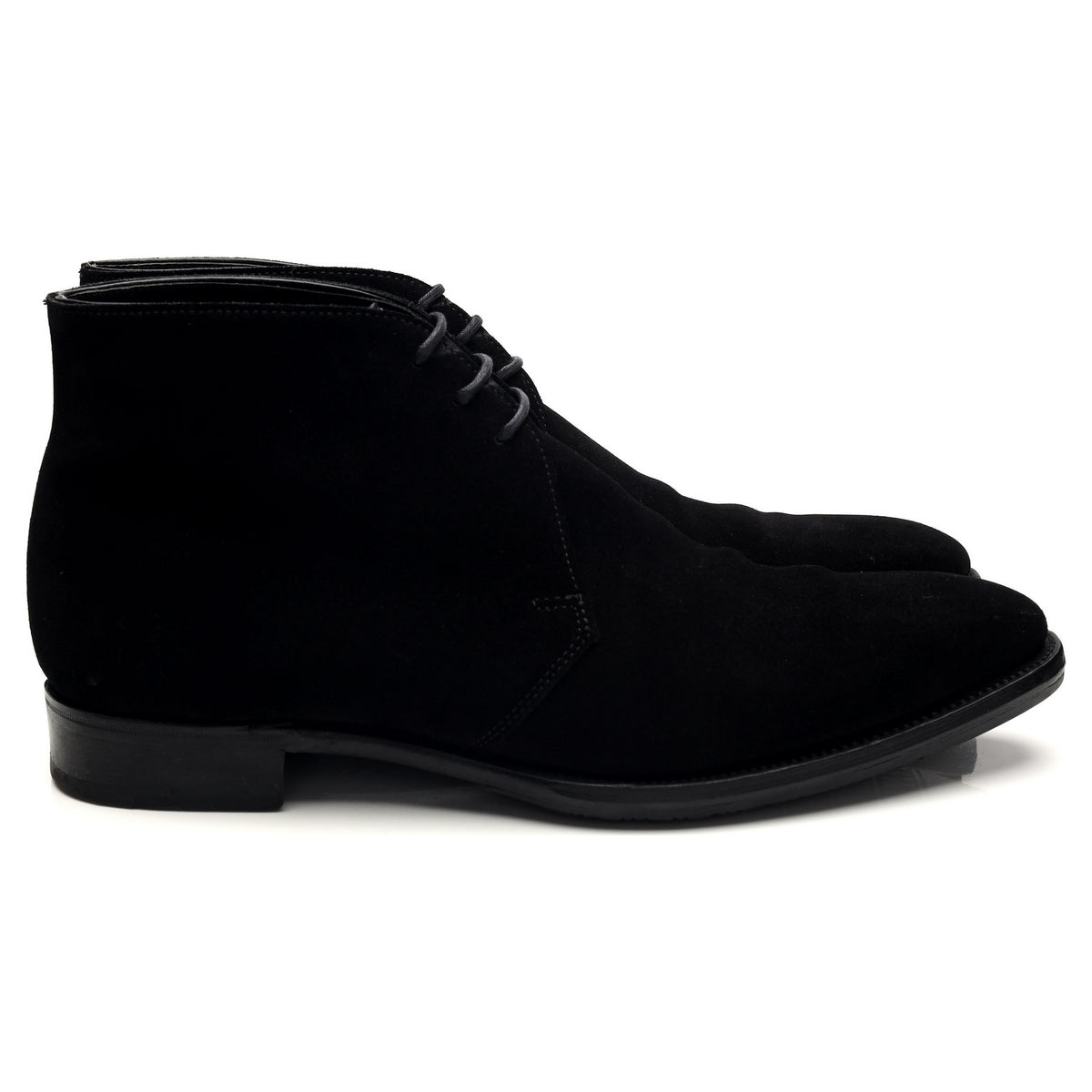 Kilgour Black Suede Chukka Boots UK 9 E