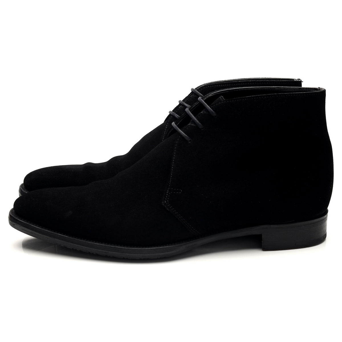 Kilgour Black Suede Chukka Boots UK 9 E