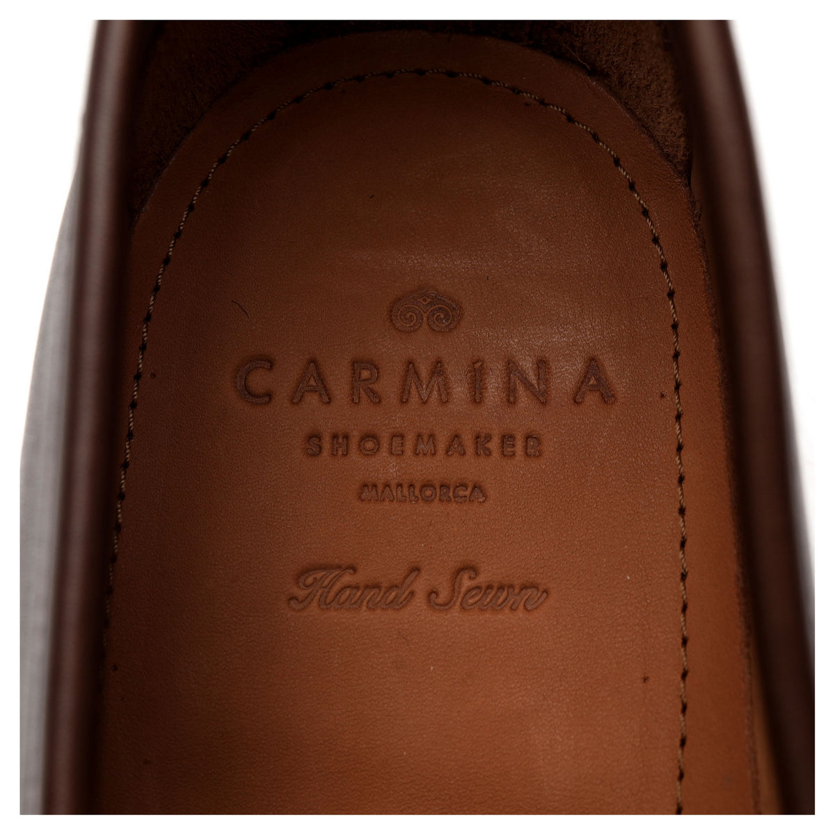 &#39;80746&#39; Brown Leather Horesbit Loafers UK 8 - 11