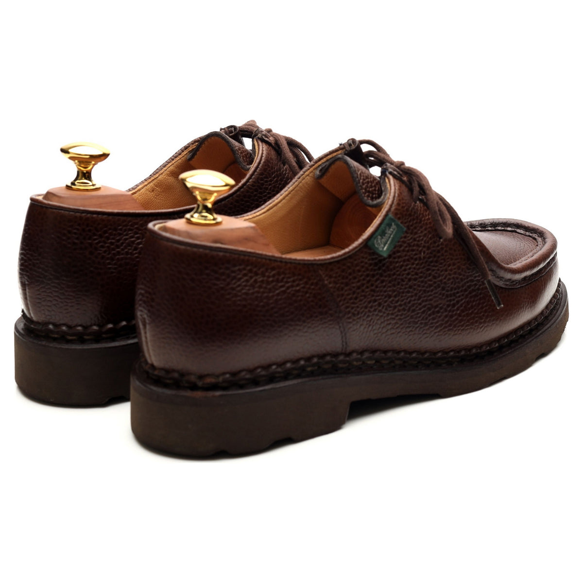 Women&#39;s &#39;Michael&#39; Dark Brown Leather Derby UK 6