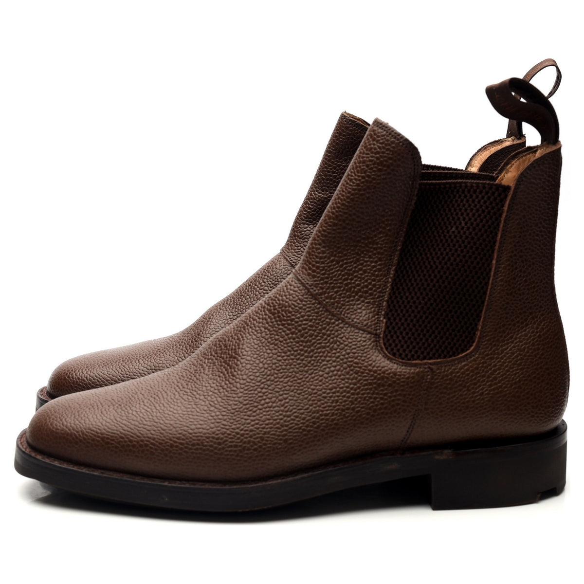 &#39;Hampton&#39; Brown Leather Veldstchoen Boots UK 8.5 G