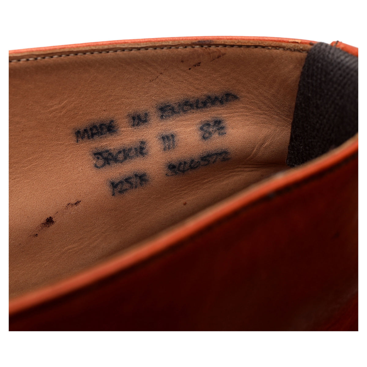 &#39;Jackie lll&#39; Tan Brown Leather Chukka Boots UK 8.5 F