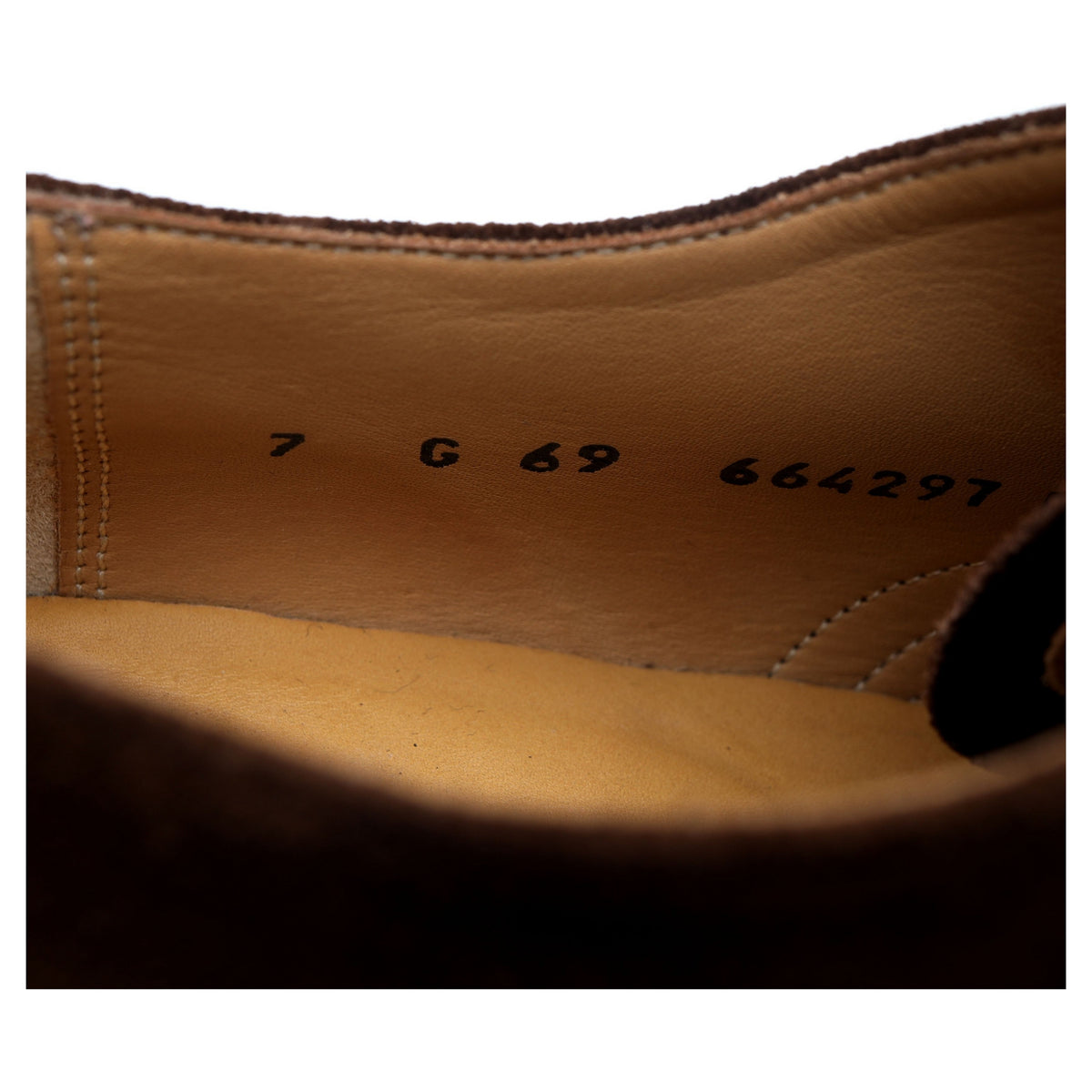 &#39;Albert&#39; Brown Suede Oxford Brogues UK 7 G