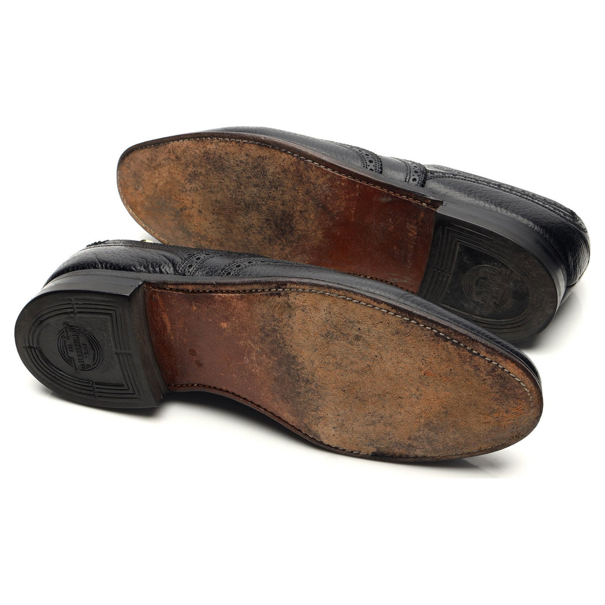 Black Grain Leather Oxford Brogues UK 8.5 US 9.5 C