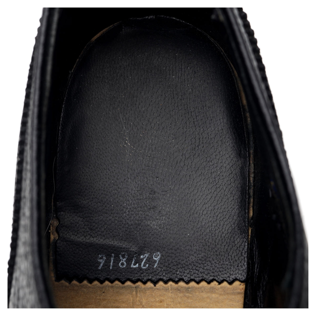 Black Grain Leather Oxford Brogues UK 8.5 US 9.5 C