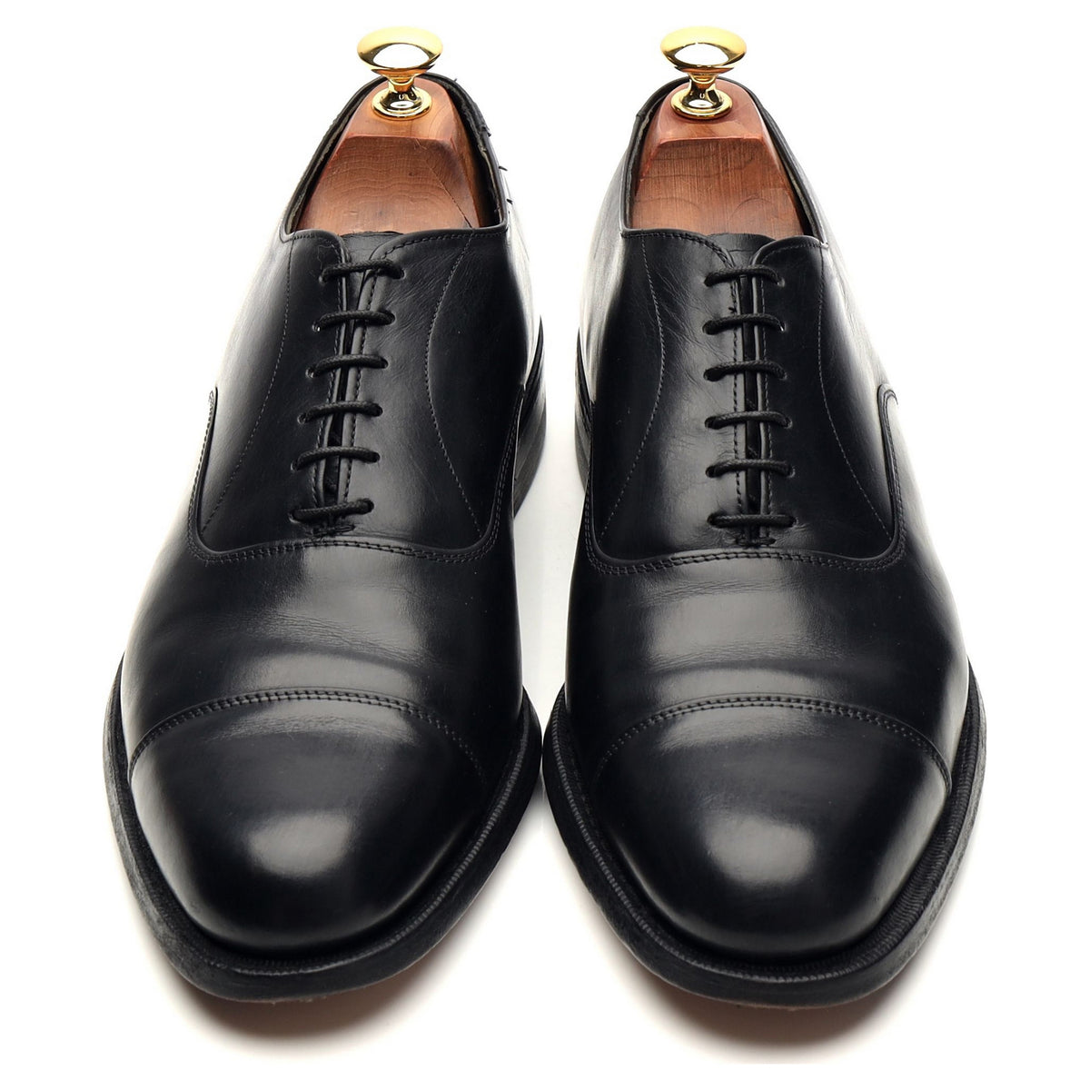 Black Leather Oxford UK 9.5 US 10.5 D