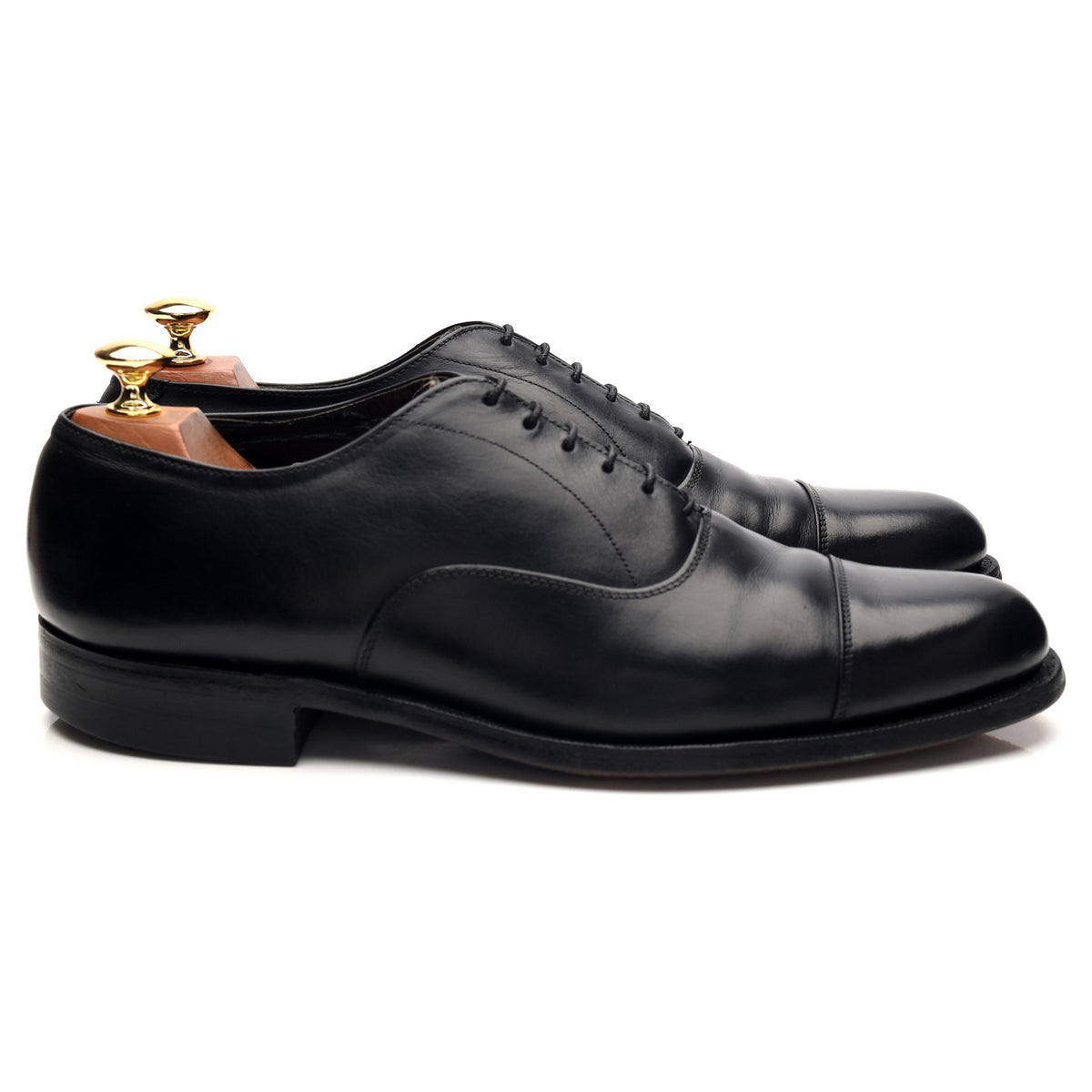 Black Leather Oxford UK 9.5 US 10.5 D