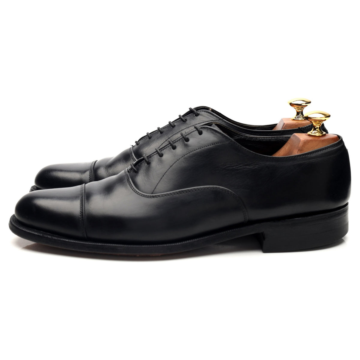 Black Leather Oxford UK 9.5 US 10.5 D