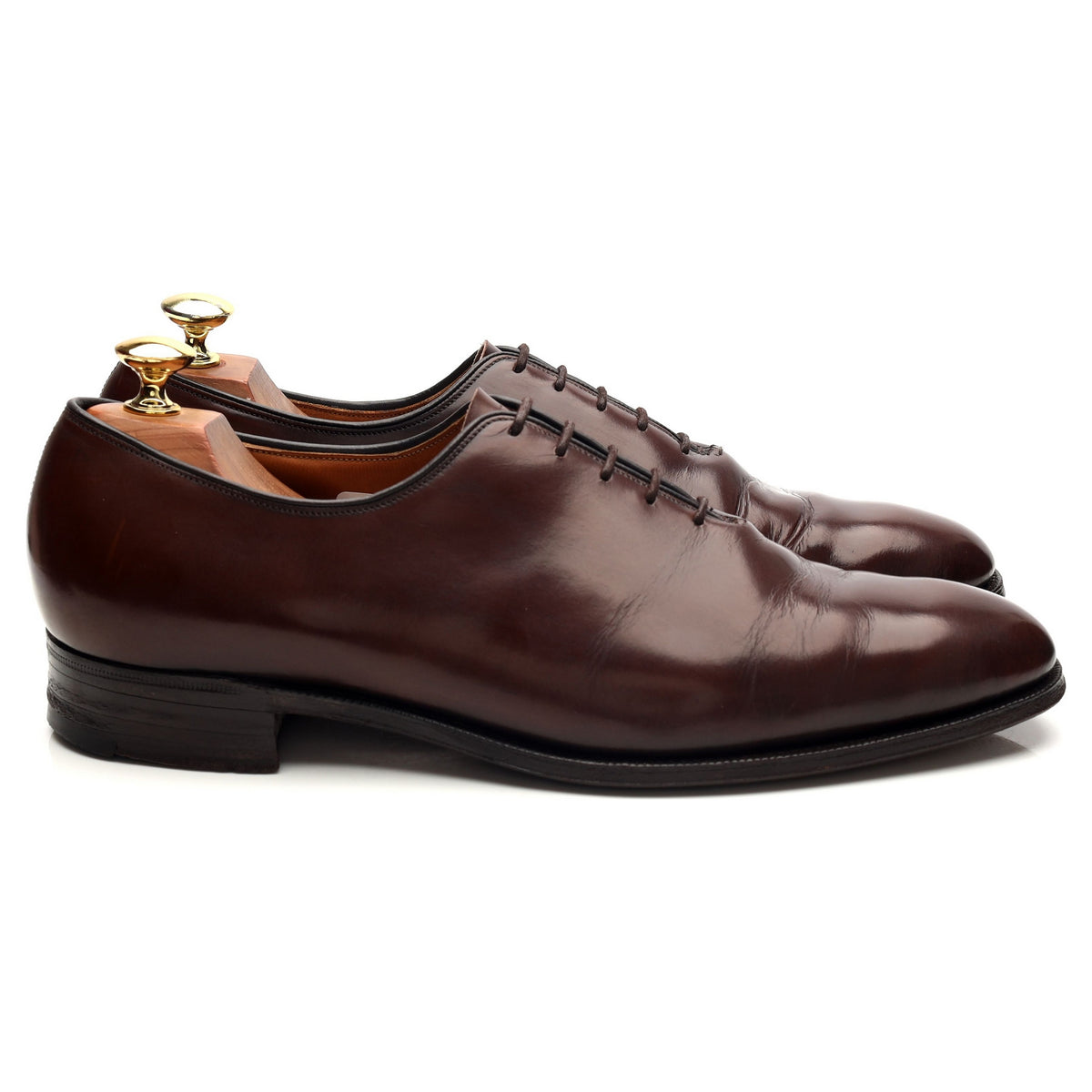Church's Dark Brown Leather Wholecut Oxford UK 9.5 D