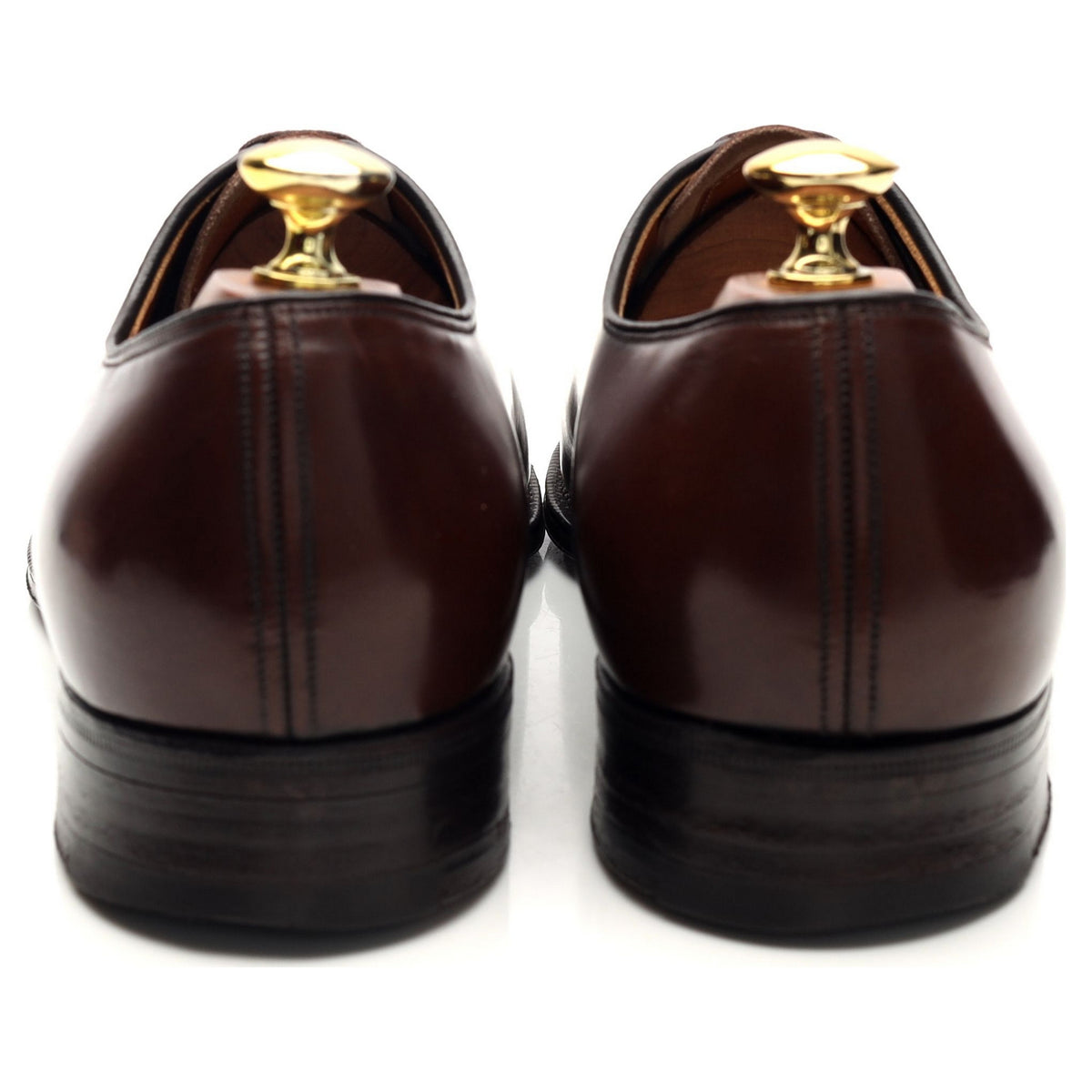 Church's Dark Brown Leather Wholecut Oxford UK 9.5 D