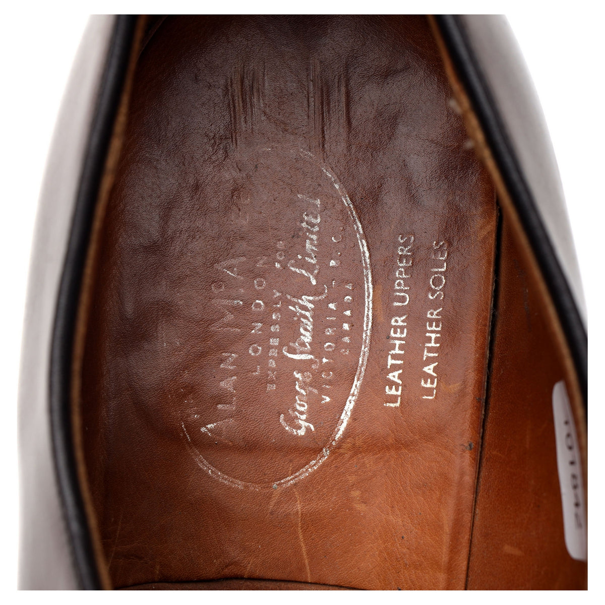 Church's Dark Brown Leather Wholecut Oxford UK 9.5 D