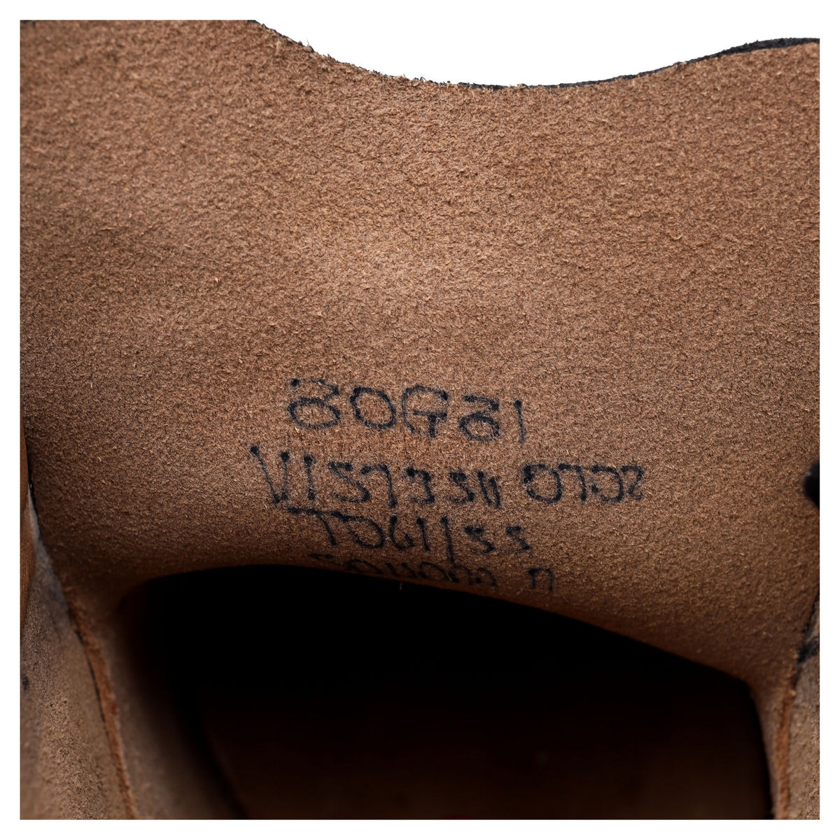 'Sahara' Navy Blue Leather Chukka Boots UK 8 G