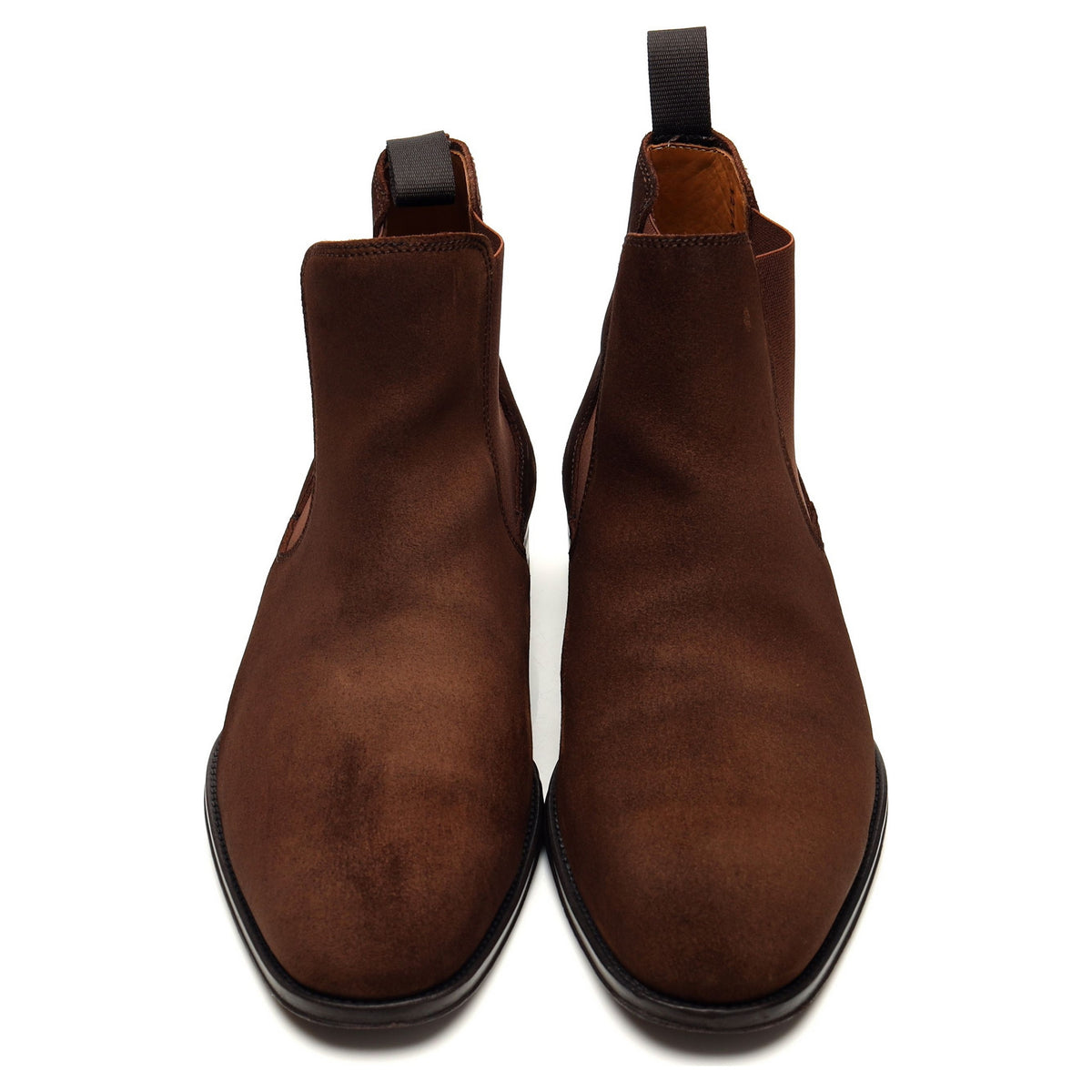 Brown Suede Chelsea Boots UK 9.5