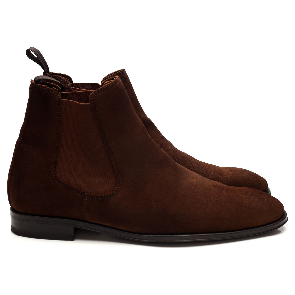 Brown Suede Chelsea Boots UK 9.5