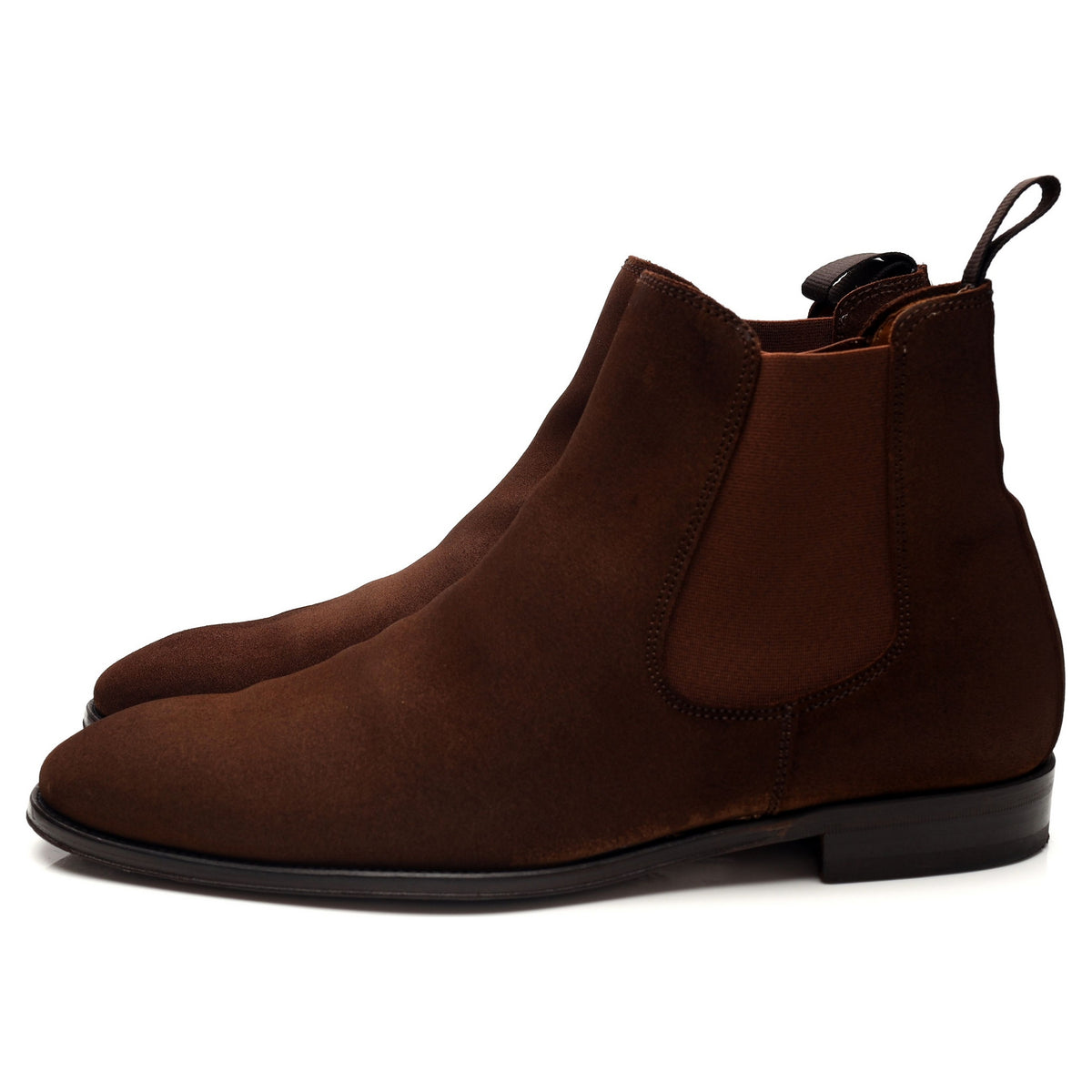 Brown Suede Chelsea Boots UK 9.5