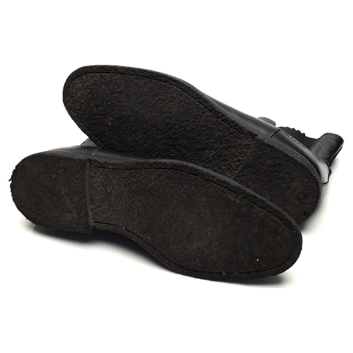 Black Leather Chelsea Boots UK 7 EU 41