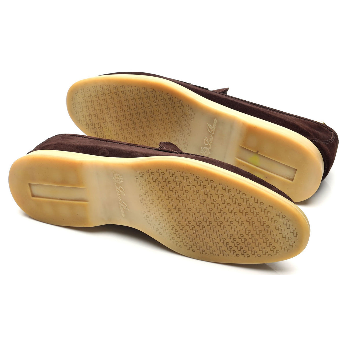 'Summer Walk' Dark Brown Suede Slip On Loafers UK 12 EU 46