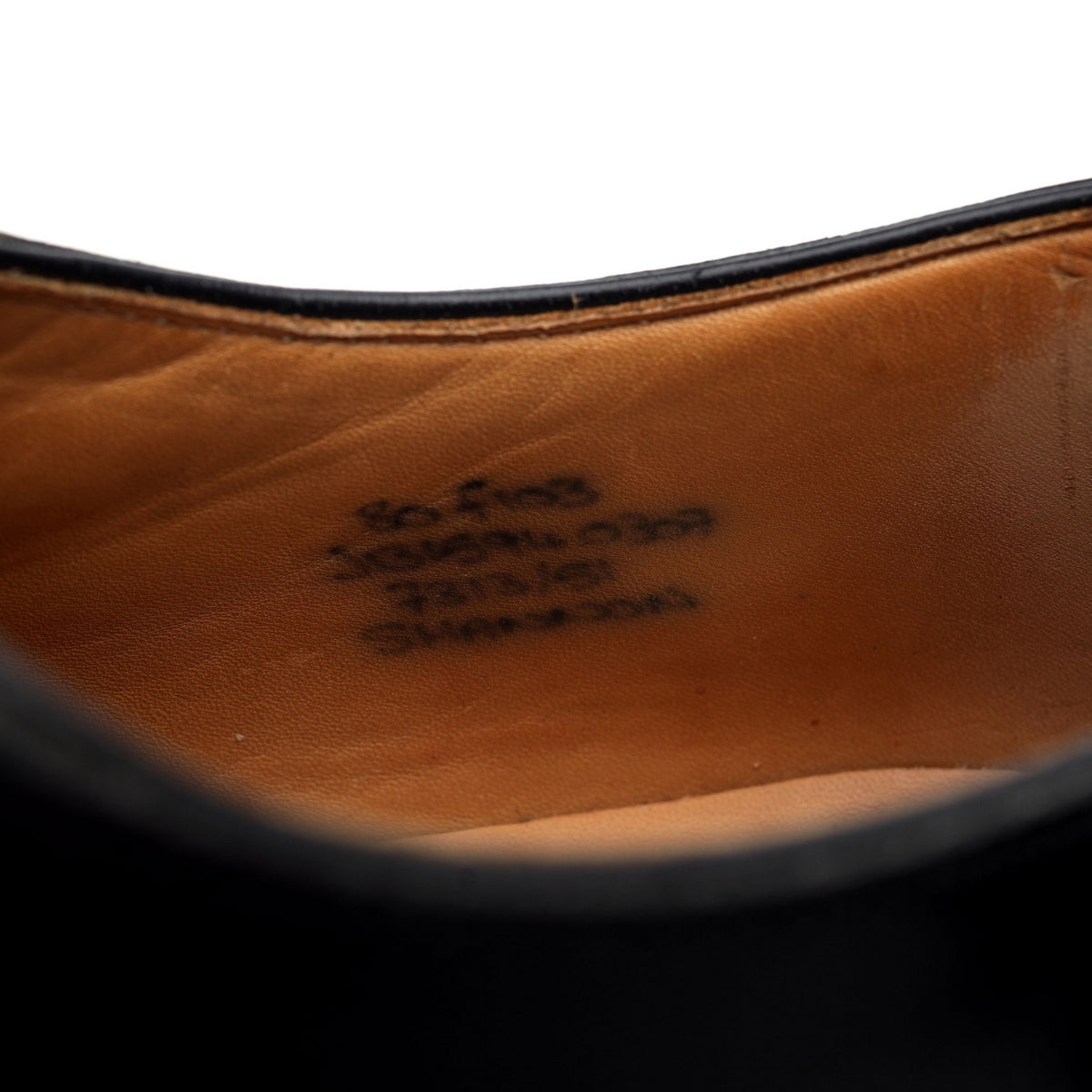 'Shannon' Black Leather Derby UK 8 F