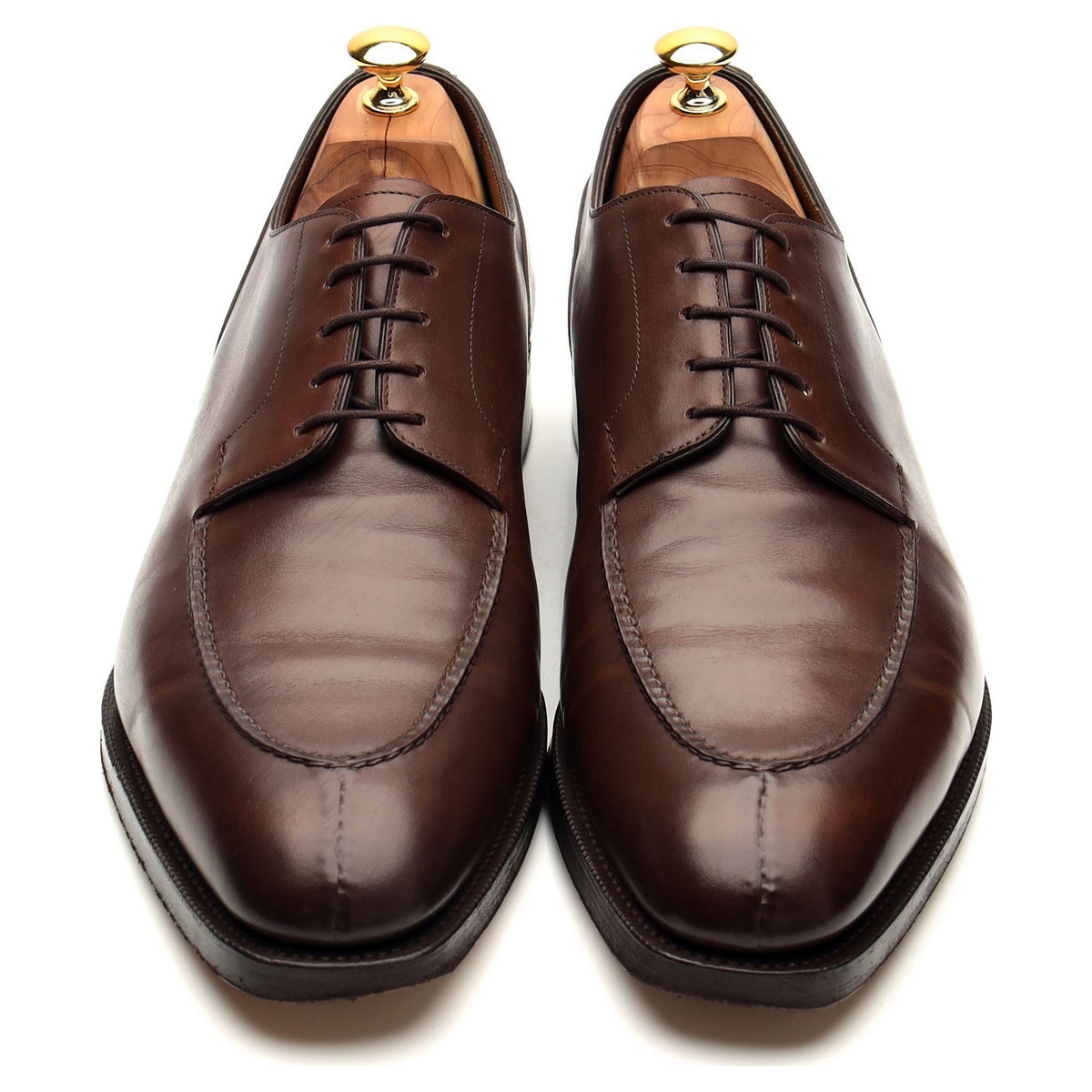 'Dover' Brown Leather Split Toe UK 12 D