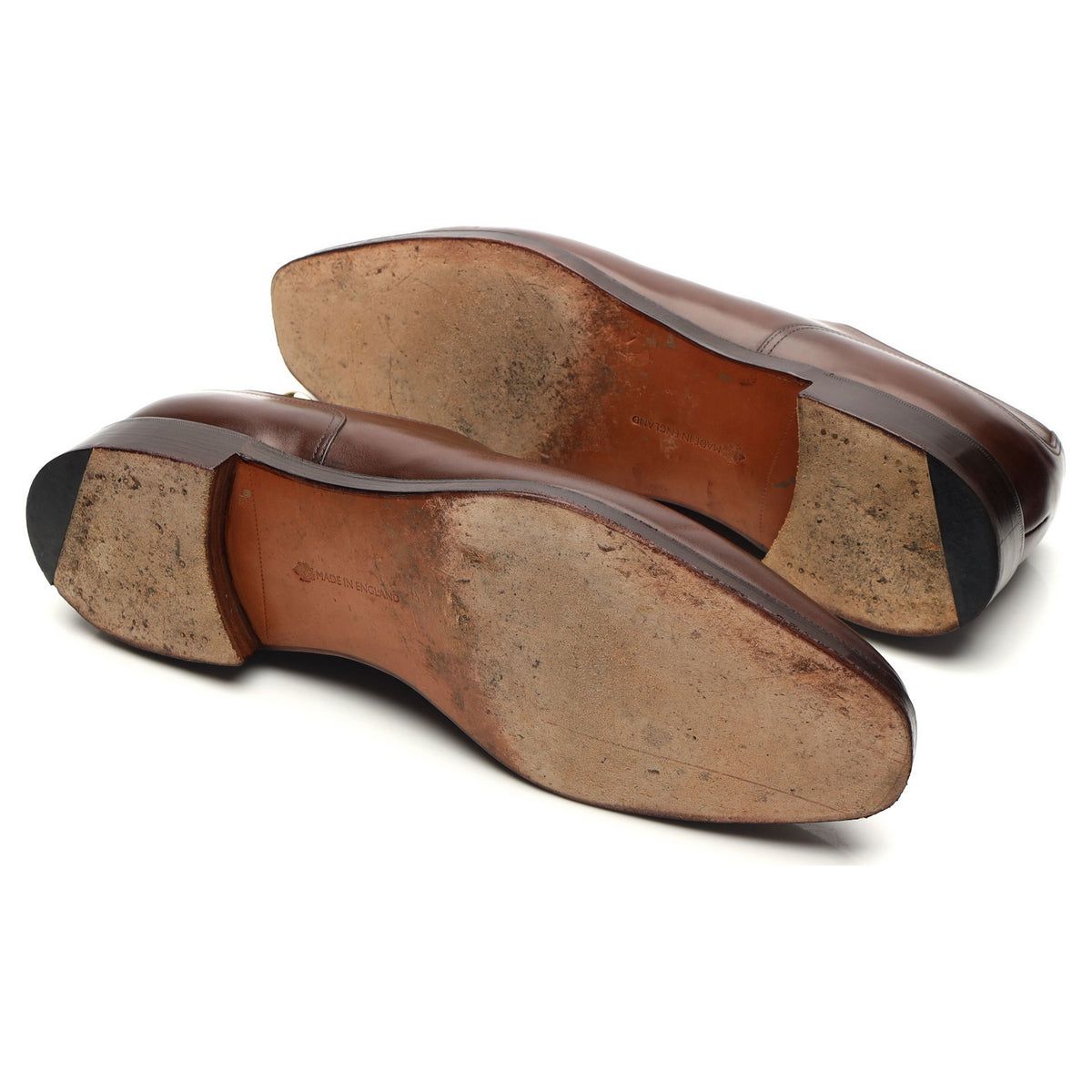 'Dover' Brown Leather Split Toe UK 12 D