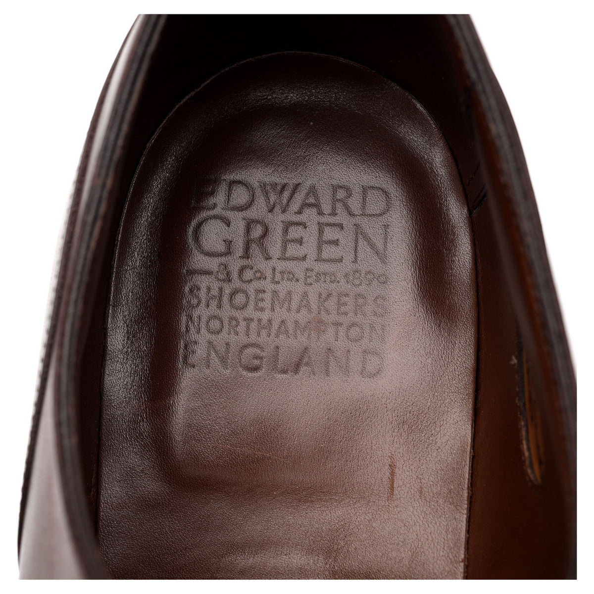 'Dover' Brown Leather Split Toe UK 12 D