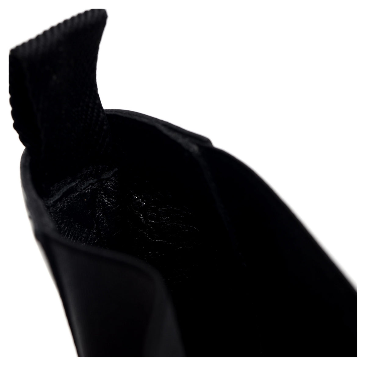 'Eddi' Black Leather Chelsea Boots UK 10 E