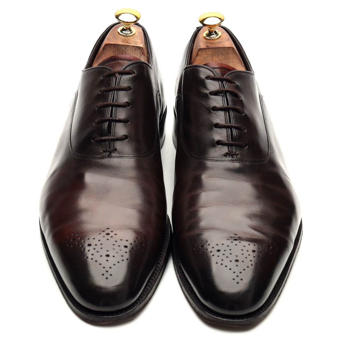 Imperial 'Beaulieu' Dark Brown Leather Oxford UK 11 F