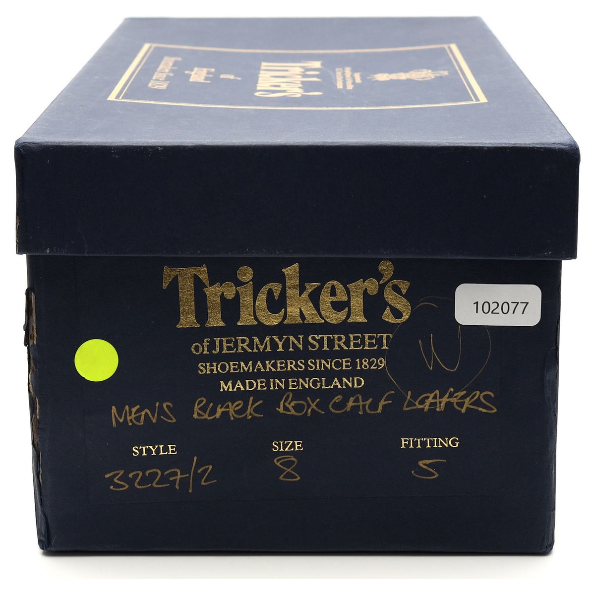 Black Leather Loafer UK 8