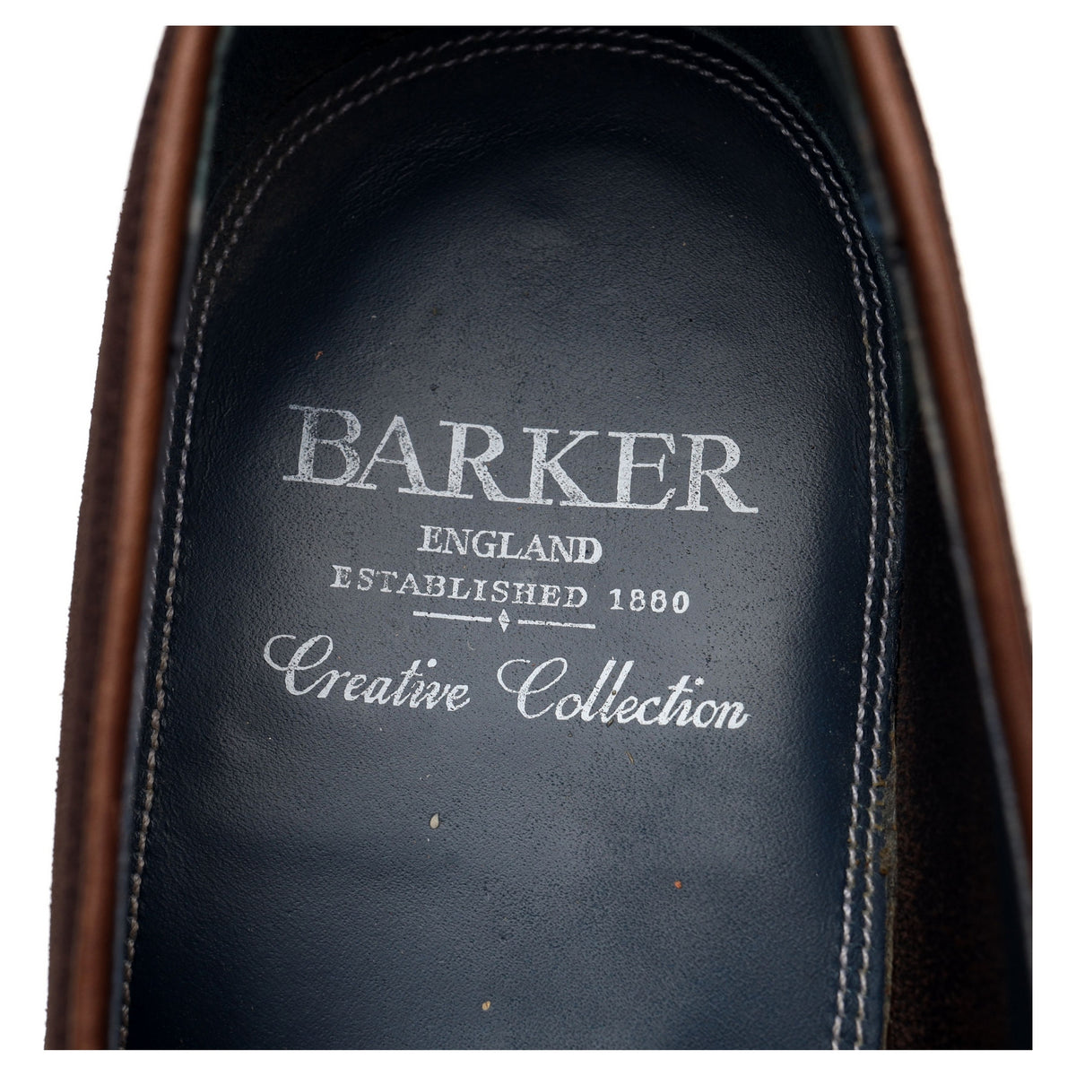 'Toledo 2' Dark Brown Suede Loafers UK 8.5 F