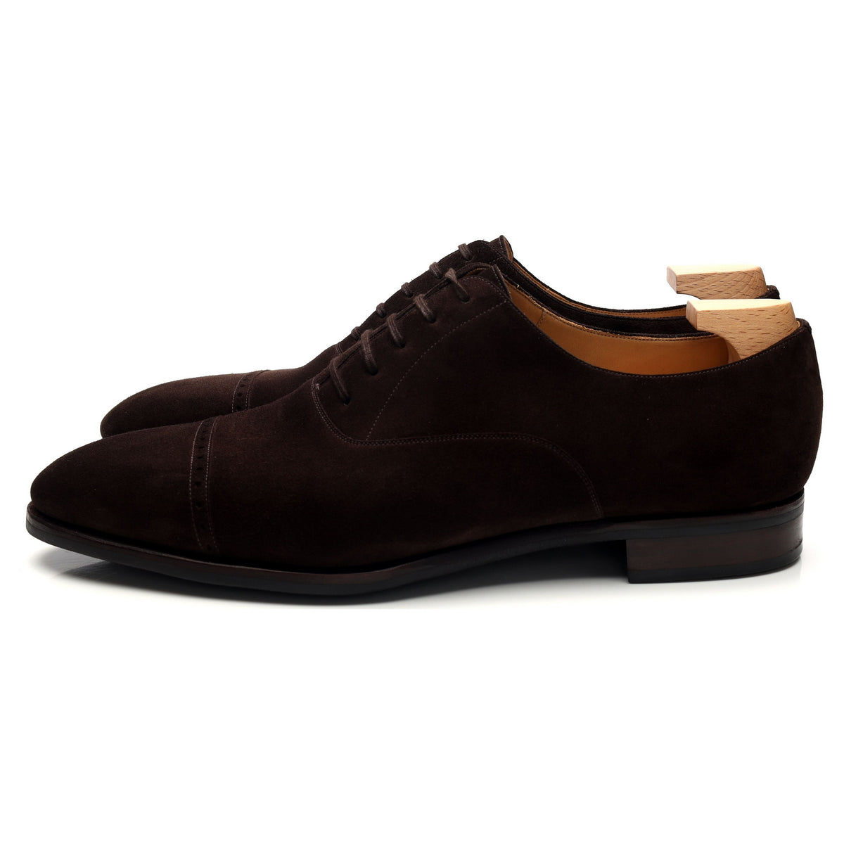 &#39;113 Artista&#39; Brown Suede Oxford UK 11.5 F