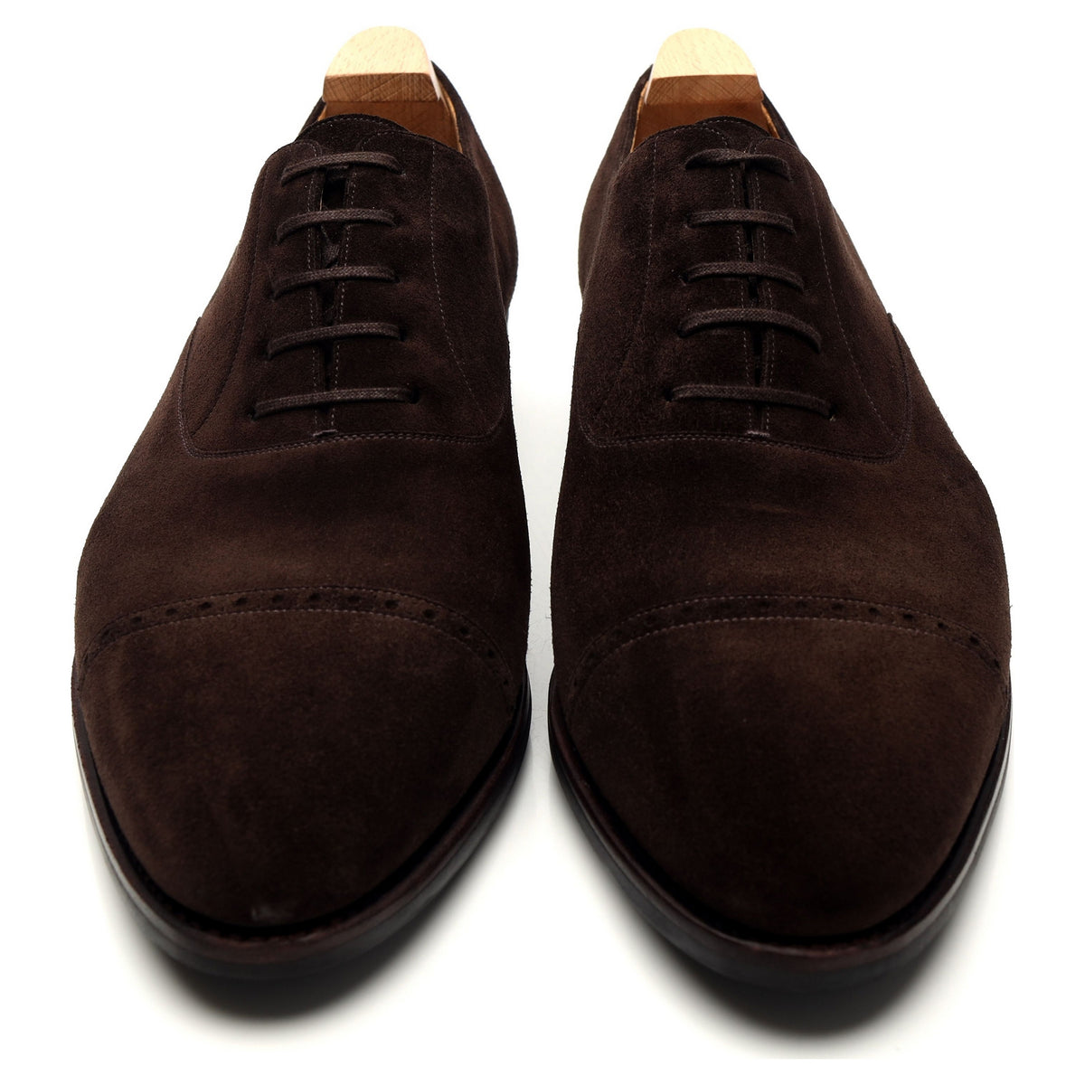 &#39;113 Artista&#39; Brown Suede Oxford UK 11.5 F