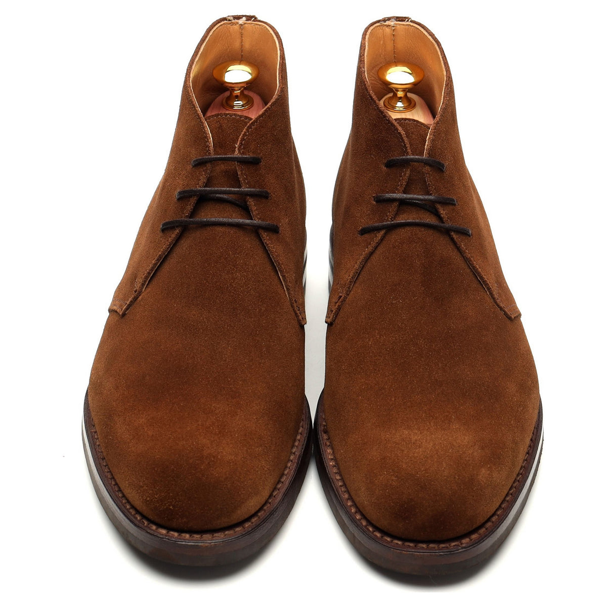 &#39;Chiltern&#39; Snuff Brown Suede Chukka Boot UK 7 E