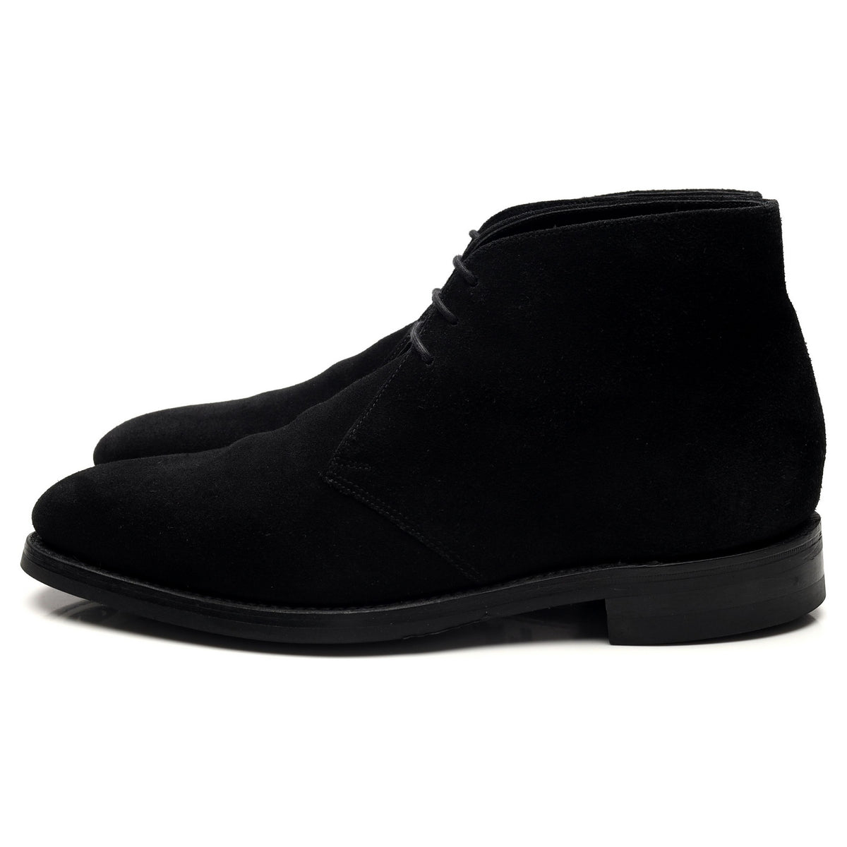 1880 &#39;Pimlico&#39; Black Suede Chukka Boots UK 8 F