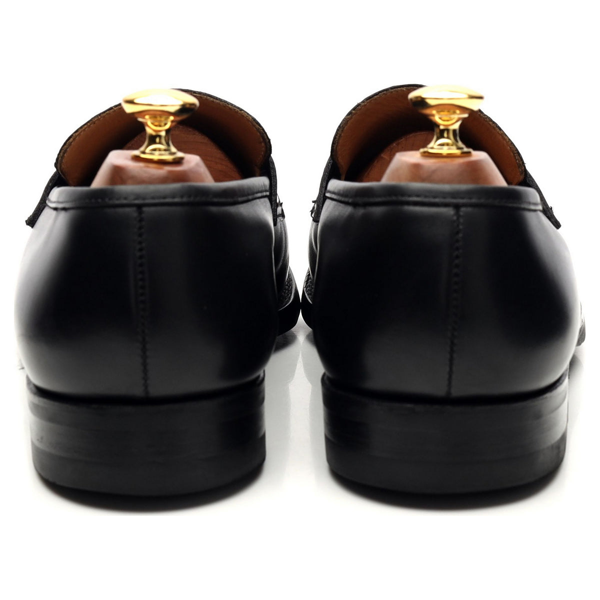 &#39;Sydney&#39; Black Leather Loafer UK 9.5 E