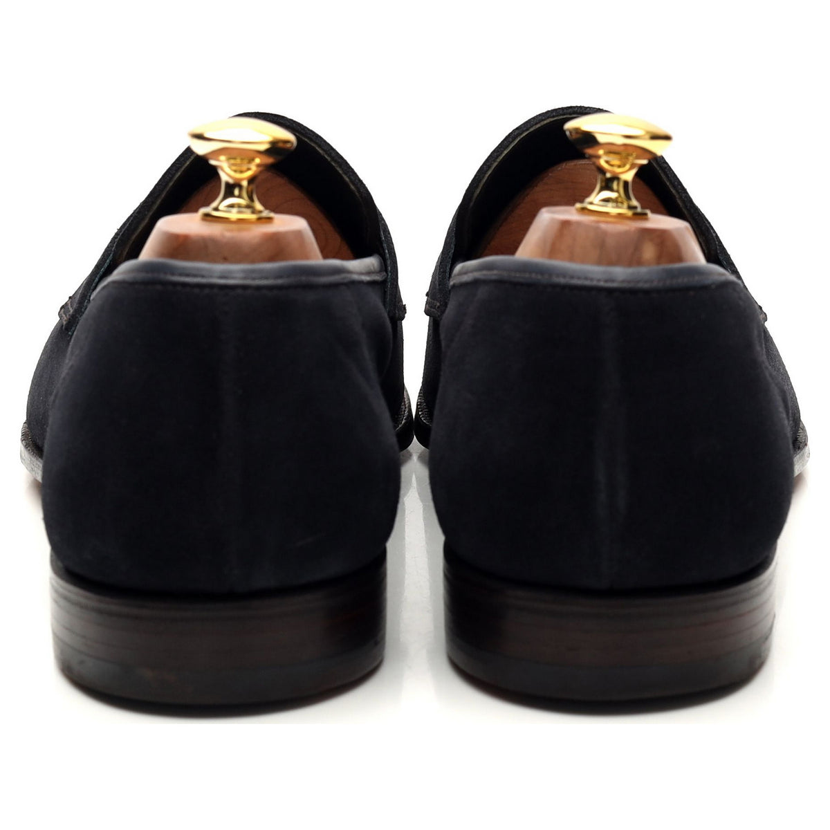 &#39;Teign&#39; Navy Blue Suede Loafer UK 10.5 E