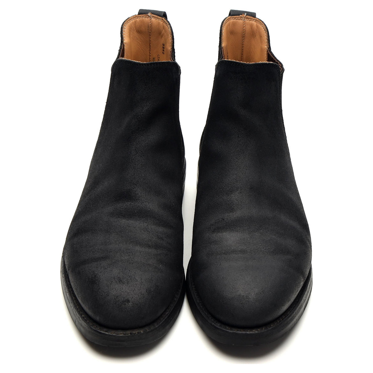 &#39;Chelsea 5&#39; Black Rough-Out Suede Chelsea Boots UK 8 E