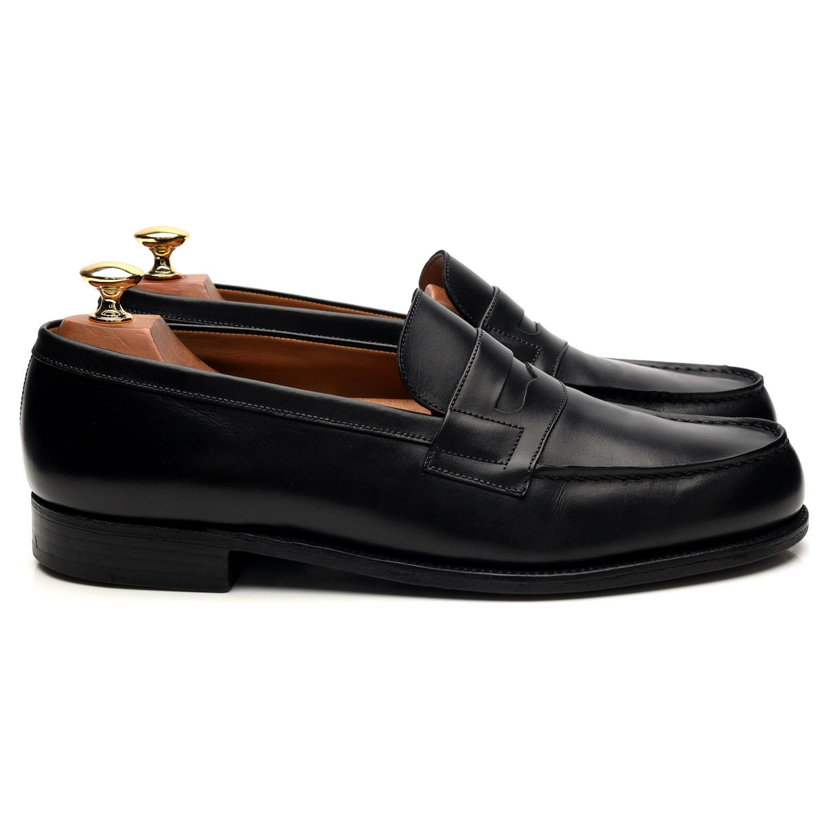 &#39;180 Mocassin&#39; Black Leather Loafer 9 D UK 10